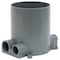 Hubbell Wiring Floor and Wall Boxes, Residential Floor Box Kit, Drop-In, PVC Cover Only RF400 - alternate 1
