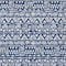 Homeroots 10' X 14' Navy Blue And Ivory Southwestern Washable Indoor Outdoor Area Rug 594183 - alternate 9