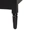 Baxton Studio Braith Farmhouse Black Spindle Wood Queen Size 4-Piece Bedroom Set 258-14204-14248-14246-14208-ZORO - alternate 9