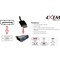 4Xem 8 in.Displayport to VGA Adapter DP Male to VGA Female - Black 4XDPVGA - alternate 4