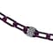Mr. Chain 2" x 25' Purple Reflective Plastic Safety Chain 52023-25 - alternate 1