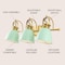 Jonathan Y Phineas 25.5" 3-Light Adjustable Farmhouse Bohemian Iron LED Vanity Light, Mint Green/Brass Gold JYL1116D - alternate 13