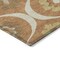 Homeroots 3' X 5' Orange Copper And Gray Medallion Washable Indoor Outdoor Area Rug 589638 - alternate 8
