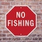 Signmission No Fishing, 6 inch X 6 inch, Plastic Sign, 2PK OC-P-2PACK-6-80 - alternate 7