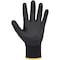 G-Tek Seamless Knit Engineered Yarn Glove w/Nitrile Micro Foam Coated Grip, Touchscreen, Vend-Ready CS21-7518B-V-9 - alternate 2