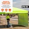 Ergodyne Lime Pop-Up Tent Sidewall - 10ft x 10ft 6194 - alternate 7
