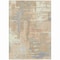 Homeroots 3' X 5' Ivory And Beige Abstract Washable Indoor Outdoor Area Rug 609202 - alternate 8