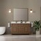 James Martin Vanities Brookfield 60 in. Double Vanity, Pecan w/ Single Hole 3CM White Zeus Silestone Top & Backsplash 547-V60D-PCN-1WZ - alternate 6