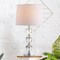 Jonathan Y Cole 27" Crystal LED Table Lamp, Clear/Chrome JYL2042A - alternate 11
