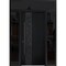 Vdomdoors Steel Door Deux 6078 Black Enamel 2 Sidelight and Transom Window Sidelite Entry Door Painted W12+36 DEUX6078EXD-BLK-W12+36+12 x H80+16-RH-I - alternate 1