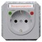 Siemens DELTA profil silver SCHUKO overvoltage protection function indicator 5UB1460 - alternate 1