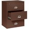 Fireking 3 Drawer, 1 Hr Fire & Impact Rated, 31" Wide Lateral Brown 3-3122-CBR - alternate 4