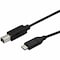 Startech.Com Printer Cable USB C to B - 0.5m USB 2.0 USB2CB50CM - alternate 1