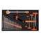 Beta RSC24 Red 7-Drawer Rolling Tool Cabinet with 207 Piece SAE Tool Set ZUS46735924 - alternate 7