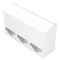 Origin Dispensing Solutions Bulk Dispenser-Triple-Steel-White BK30X04WH - alternate 2