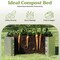 Pure Garden Galvanized Raised Garden Bed 23.5" L x 23.5" W x 12" H Raised Garden Beds Square Planter Box Kit 50-195 - alternate 7