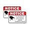 Signmission For Your Protection Activities On Premises Recorde, 12'' X 18'' 2 Signs, Heavy Gauge Aluminum, 2PK A-1218-2PACK-25189 - alternate 1