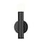 Z-Lite Stari 1-Light Wall Sconce, 5 in W, Matte Black 1956-1S-MB - alternate 7