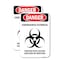 Signmission Danger Corona Outbreak, 12'' X 18'' 2 Signs, Heavy Gauge Aluminum, 2PK A-1218-2PACK-25570 - alternate 1