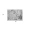Homeroots 2' X 3' Gray Abstract Washable Non Skid Indoor Outdoor Area Rug 559496 - alternate 5