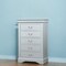 Homeroots 15" White Solid Wood Five Drawer Lingerie Chest 347114 - alternate 4