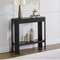 Alaterre Furniture Fluted Solid Wood Console Table 36 in Modern Entryway Table with Storage Shelf AFTBL-026 - alternate 10