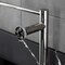 Kingston Brass Deck Mount Pot Filler Faucet with Knurled Handle, Polished Nickel KS4706RKX - alternate 6