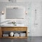 Apollo Tile Serena 12x12 White Gray Calacatta Gold, Thassos Mosaic octagon & dot Wall and Floor Tile, 5PK APLTSC88B39A - alternate 2
