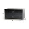 Homeroots 19" Black Solid Wood Nightstand 284147 - alternate 5