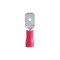 Gb Disconnect Terminal, 600 V, 22 to 16 AWG Wire, 1/4 in Stud, Vinyl Insulation, Red -, 18PK 20-141M - alternate 2
