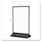 Deflecto Tabletop Sign and Menu Holder, 5 x 7 Insert, Clear with Black Frame 4429 - alternate 6