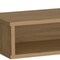 Homeroots 71in Natural Wood Enclosed and Open Storage TV Stand 734184 - alternate 3