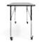 Flash Furniture Commercial Adjustable Height Rectangular Activity Table - Locking Casters-Gray XU-A2460-REC-GY-T-A-CAS-GG - alternate 10