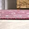 Jonathan Y Charleston Vintage Filigree Textured Weave Fuchsia/Light Gray 5 ft Square Indoor/Outdoor Area Rug SMB106J-5SQ - alternate 8