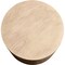 Homeroots 16" Natural Distressed Solid Wood Round End Table 571195 - alternate 1