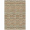 Homeroots 9' X 12' Orange Copper And Gray Striped Washable Indoor Outdoor Area Rug 587924 - alternate 8