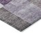 Homeroots 5' X 8' Eggplant Black And Lavender Geometric Washable Indoor Outdoor Area Rug 605856 - alternate 7