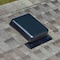 Gaf Master Flow 60 sq. in. NFA Resin Square-Top Roof Louver Static Vent in Black RT65BL - alternate 9