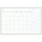 U Brands Magnetic Dry Erase Calendar w/Decor Frame, 30x20, White Surface/Frame 2075U00-01 - alternate 2