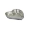 Homeroots 7in Silver Heart Cast Iron Handmade Vanity Tray 483153 - alternate 7