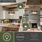 Vaxcel Yellowstone 4-Light 24 in. Wide Burnished Bronze Rustic Moose Bowl Pendant Light Amber Glass PD55624BBZ - alternate 8