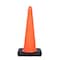 Traffic Kontrol 28in Traffic Cone, 7 lbs, Orange, No Reflective Collar, 1PC TKTC-28-7-OR-NC - alternate 1