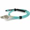 Add-On Addon 2M Om4 Aqua Duplex Fanout Cable ADD-MPO-4LC2M5OM4 - alternate 8