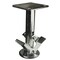Service Caster 8" Stainless Steel Double Pedal Floor Truck Lck w/Top Plate SCC-SSFL800DP - alternate 1