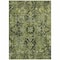 Homeroots 8' X 10' Olive Green and Dark Green Oriental Washable Non Skid Indoor Outdoor Area Rug 563778 - alternate 9
