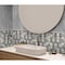 Apollo Tile Wooden Gray 12x12 Glass Marble Polished Floor and Wall Mosaic Tile 4.92 sqft/case, 5PK APLBL8803WGA - alternate 9