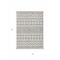 Homeroots 5' X 8' Linen Pink And Orange Geometric Washable Indoor Outdoor Area Rug 612191 - alternate 9