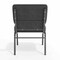 Flash Furniture Dark Gray Fabric Church Chair, PK4 4-FD-CH0221-4-SV-DKGY-GG - alternate 10