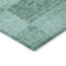 Homeroots 8' Blue And Aqua Round Geometric Washable Indoor Outdoor Area Rug 604895 - alternate 8