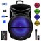 Befree Sound 18 Inch Portable Party Speaker with Reactive LED Party Lights, Microphone/Guitar Inputs BFS-5900 - alternate 1